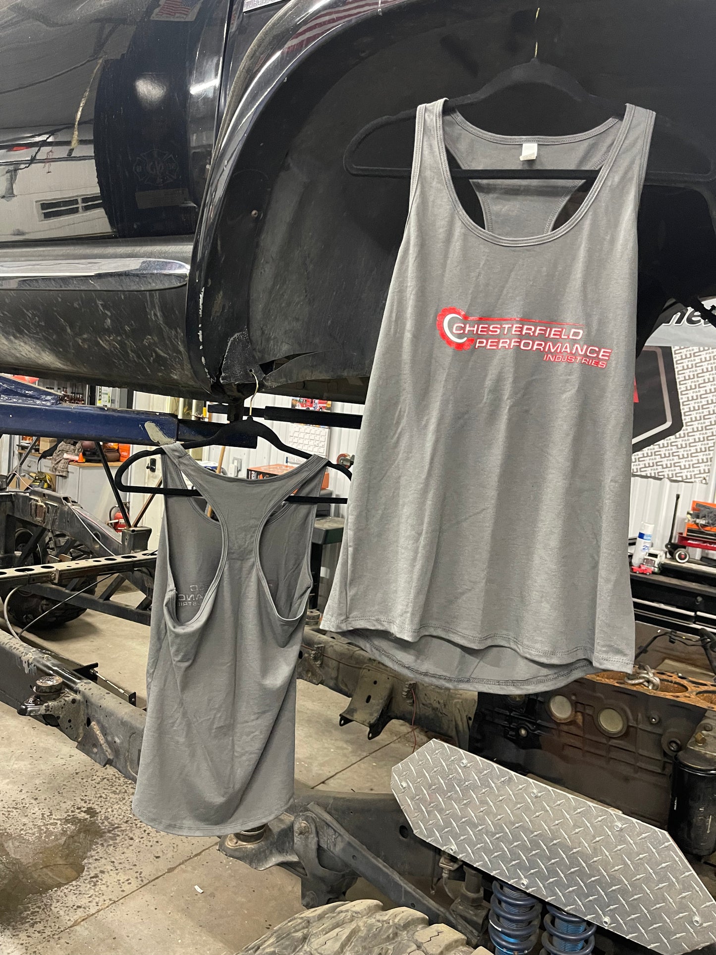CPI Logo Tank Top - Grey