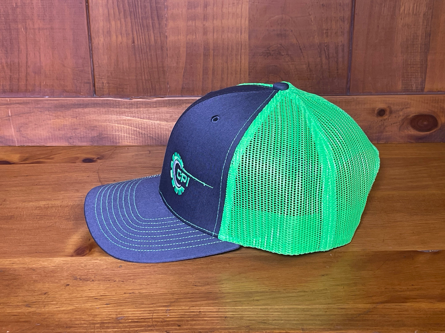 CPI Snapback Grey/Neon Green