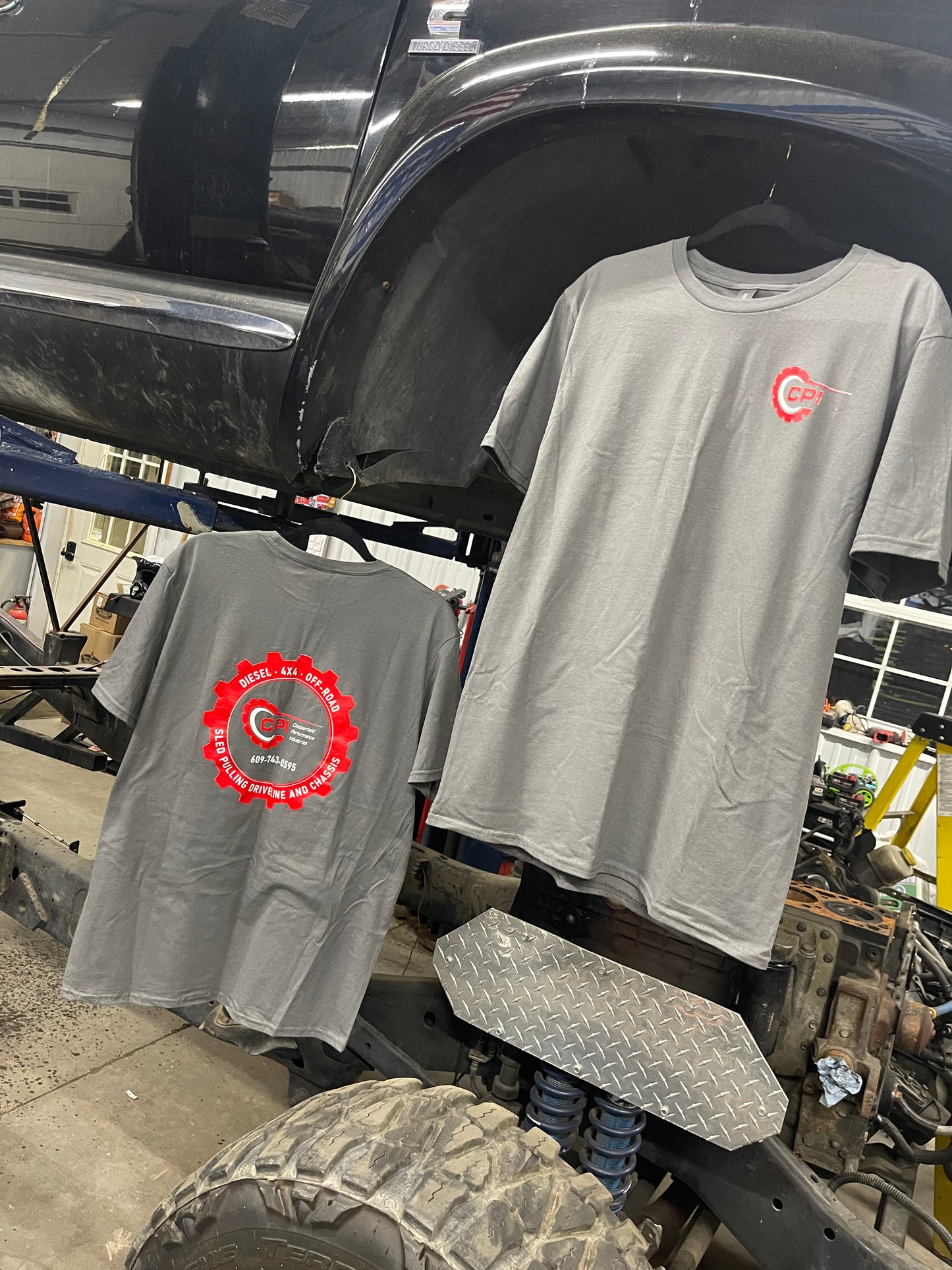 CPI Logo Tee - Grey