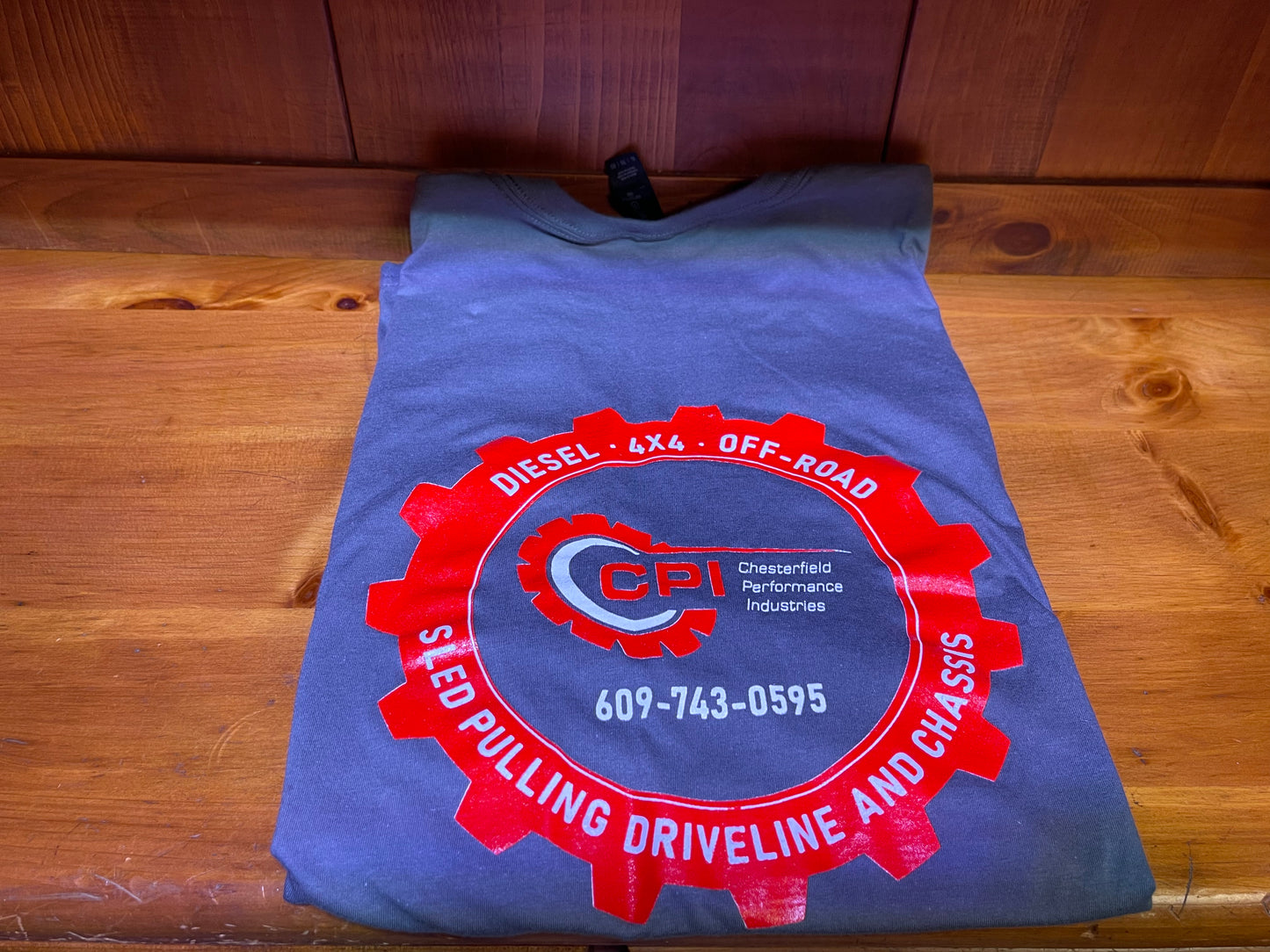 CPI Logo Tee - Grey