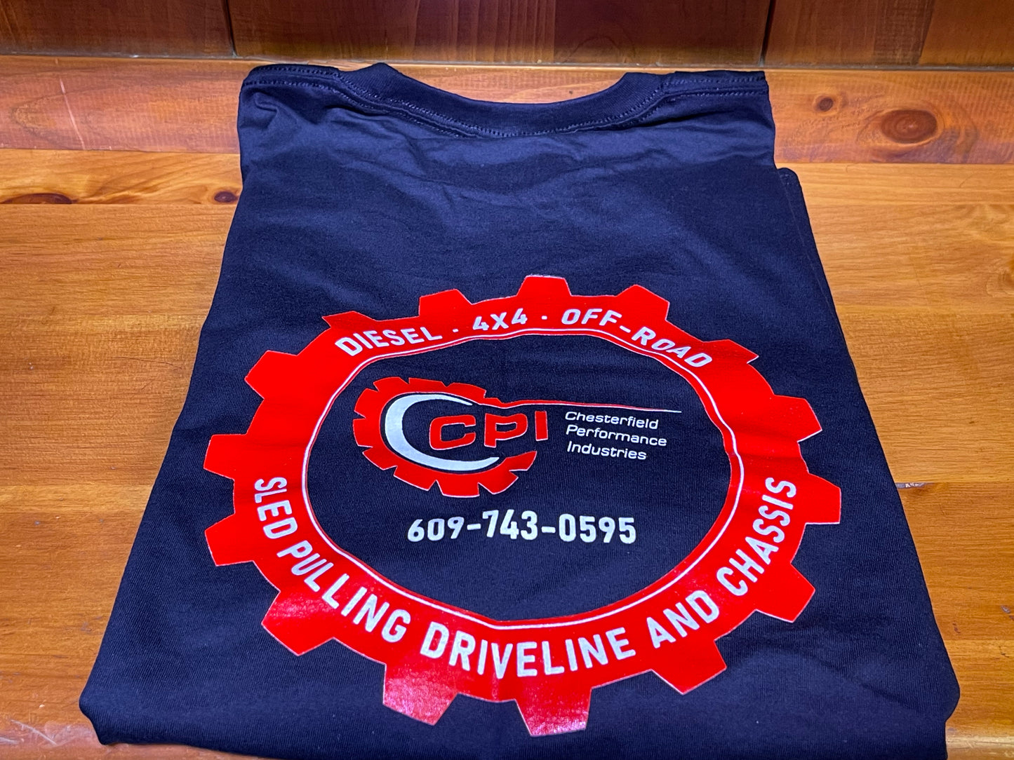 CPI logo Tee - Black