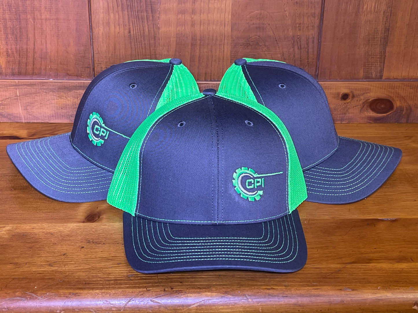 CPI Snapback Grey/Neon Green
