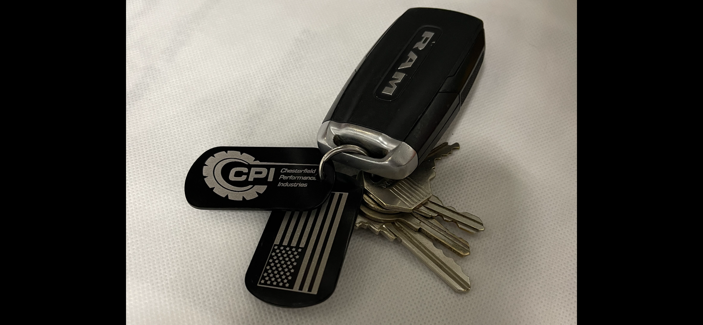 CPI Keychain W/Flag