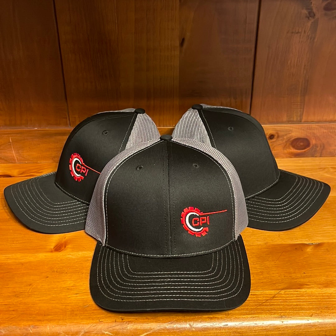 CPI Snapback Black/Grey w/Red Logo
