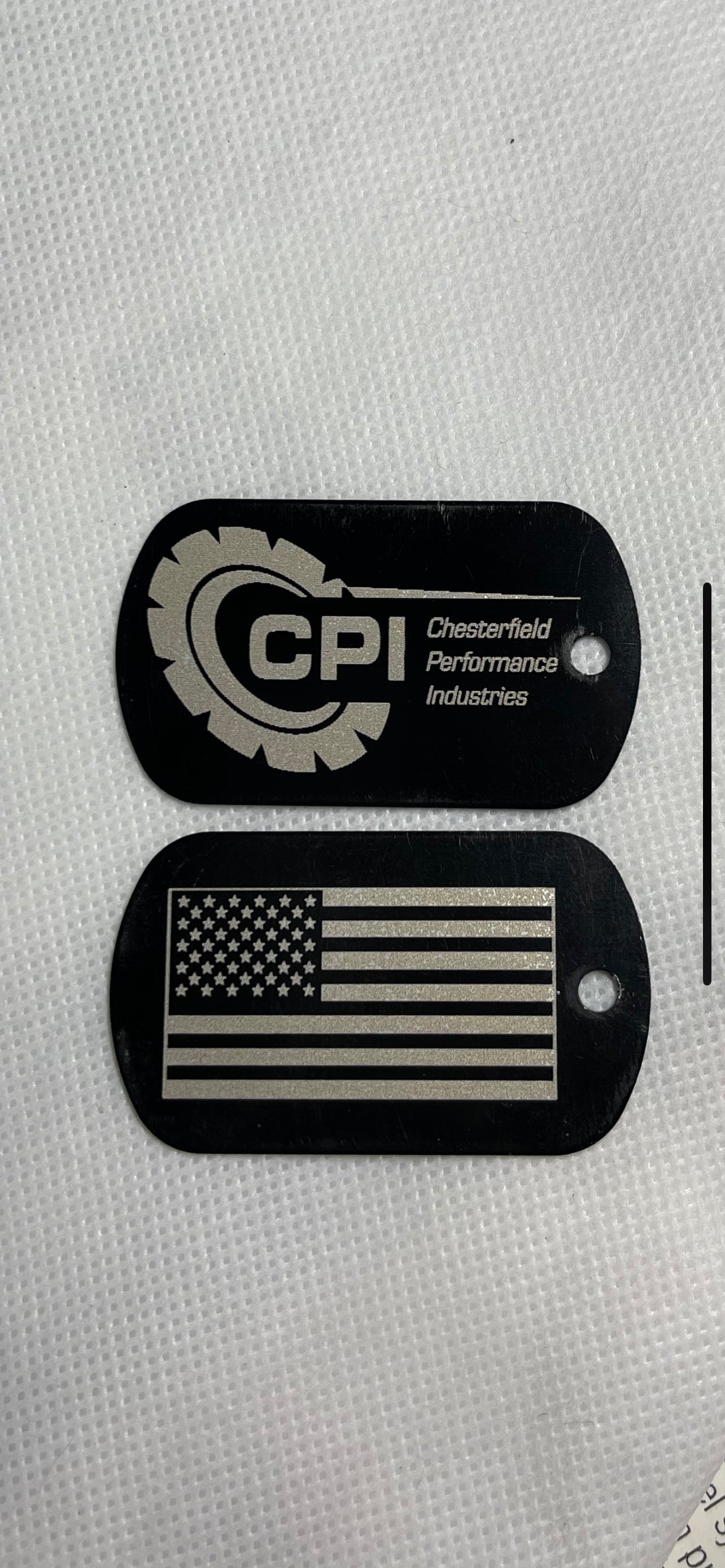 CPI Keychain W/Flag